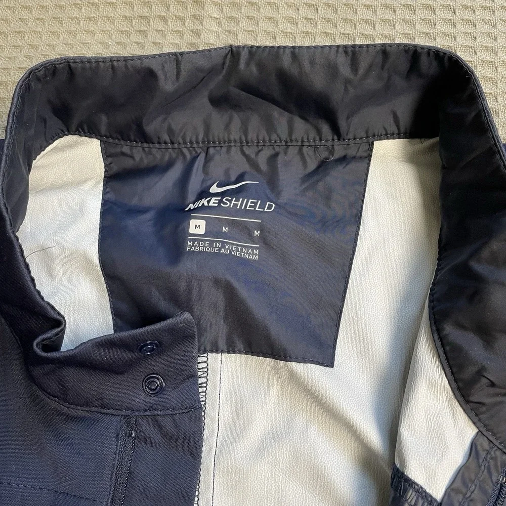 Drexel University Windbreaker Golf Jacket Medium Adult Nike Shield Navy Blue